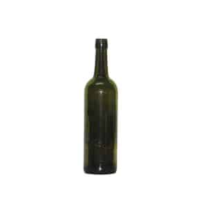 ขวดไวน์ ปากเกลียว 750 ml - สีเขียวขี้ม้า