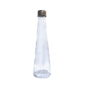ขวดเหล้าแก้วใส ปากเกลียว 300 ml - ทรงสูง