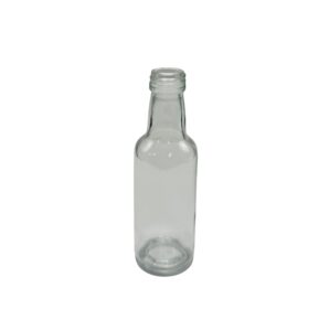 ขวดเหล้าแก้วใส ปากเกลียว 30 ml - รุ่นจิ๋วแบบกั๊ก