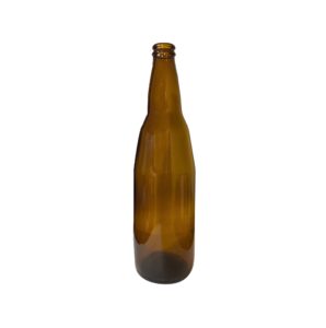 ขวดแก้วรีไซเคิล 630 ml - สีชา