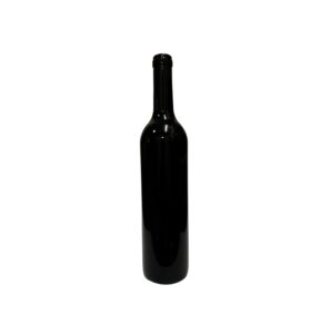 ขวดไวน์ ปากคอร์ก 750 ml - สีดำ.