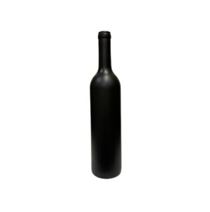 ขวดไวน์ ขนาด 750 ml - สีดำด้าน.
